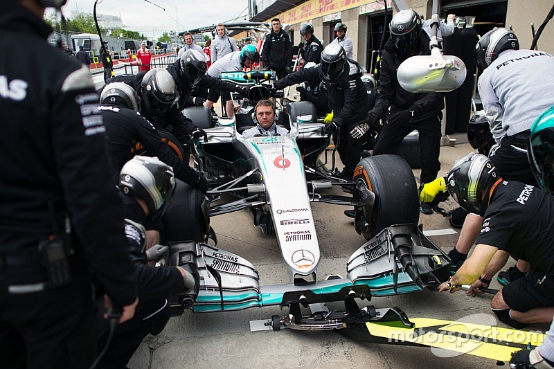 Técnica: el ataque aerodinámico de Mercedes en Canadá