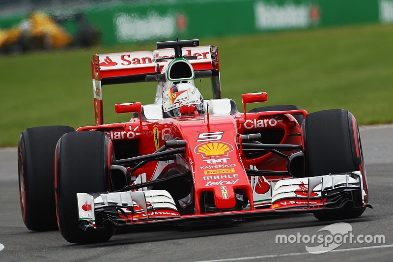 Vettel: "Las piezas nuevas parece que funcionan"