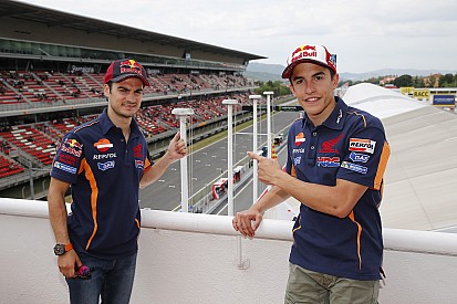 Márquez y Pedrosa ruedan en el Red Bull Ring con una RC213V-S