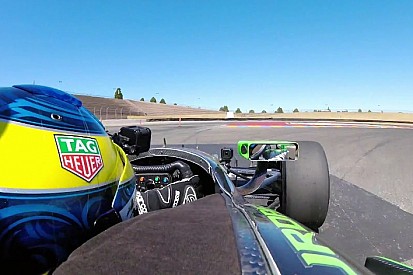 Ilyen pályabejárót az F1-be! Bourdais, kamerák, és a Sonoma Raceway