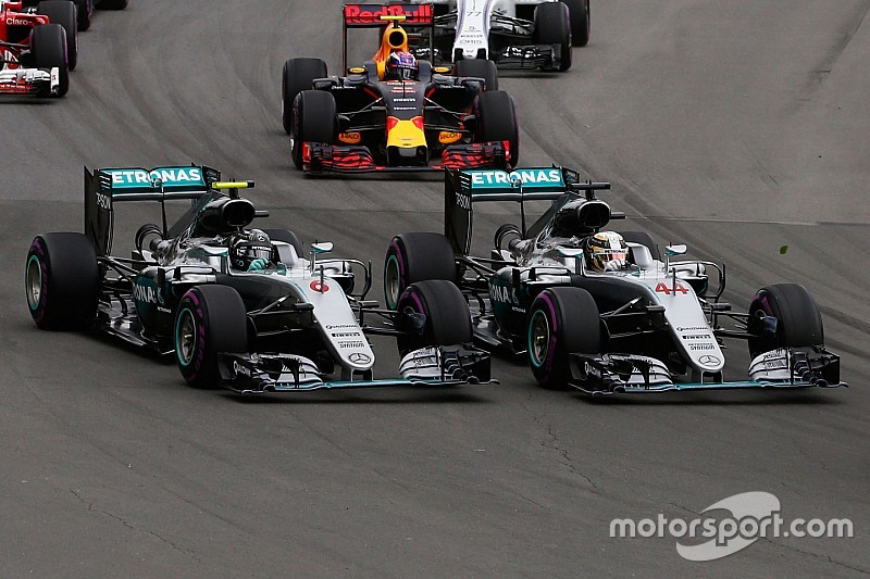 Nico Rosberg: "Actie bij start in Canada was het risico waard"
