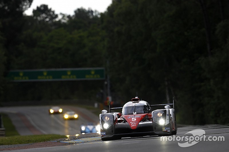 トヨタのル・マン24時間:予選2日目は雨で全車タイムアップならず、3&4番グリッド獲得