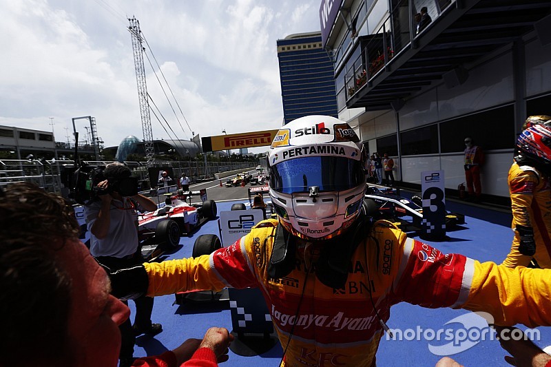Giovinazzi vence prova caótica da GP2 em Baku