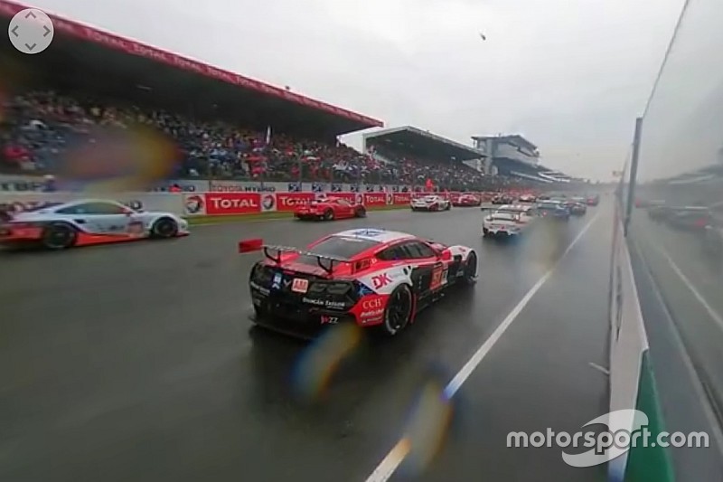 VÍDEO: Largada em Le Mans em 360 graus