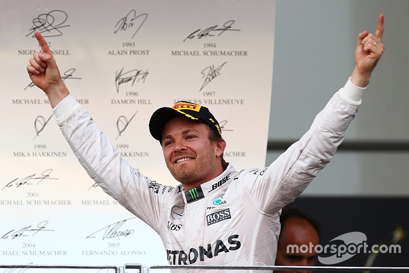 Eerste plaats Nico Rosberg, Mercedes AMG Petronas F1 W07