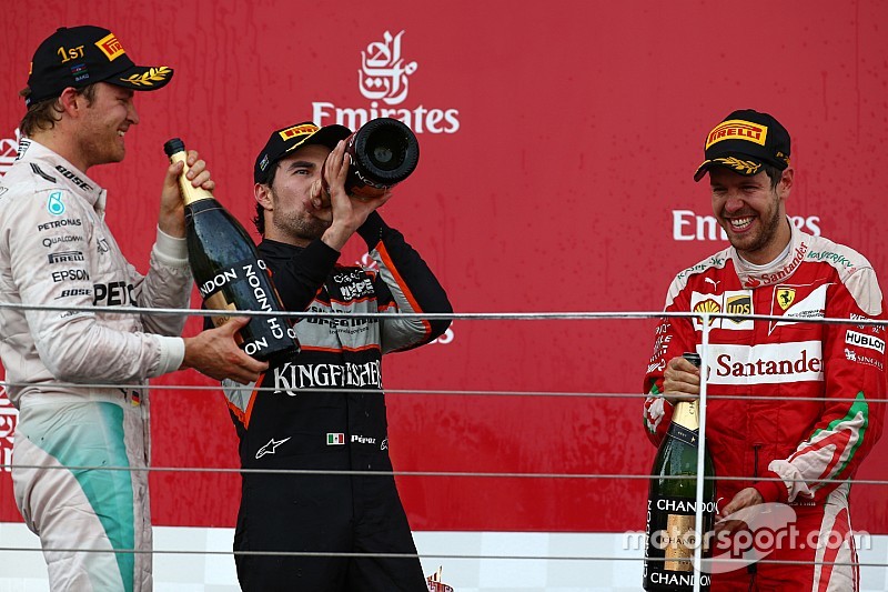 F1ヨーロッパGP決勝:ロズベルグ、初開催バクーを完全制圧。ベッテルが2位