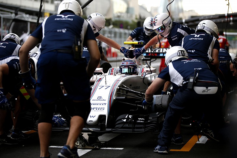Williams égale le record de l'arrêt au stand le plus rapide en F1