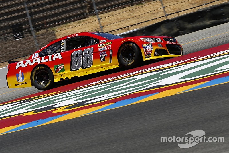 NASCAR Sonoma: "Junior" Schnellster, Kyle Busch auf Hasenjagd