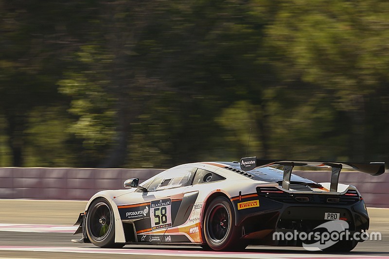 #58 Garage 59 McLaren 650S GT3: Rob Bell, Come Ledogar, Shane van Gisbergen