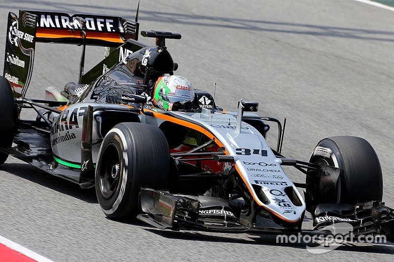 Alfonso Celis Jr torna sulla Force India nelle libere in Austria
