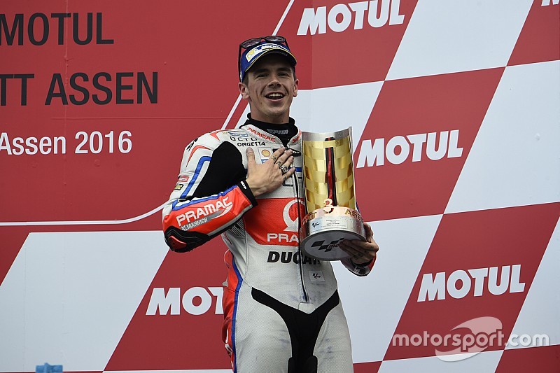 Podio: il terzo classificato Scott Redding, Pramac Racing