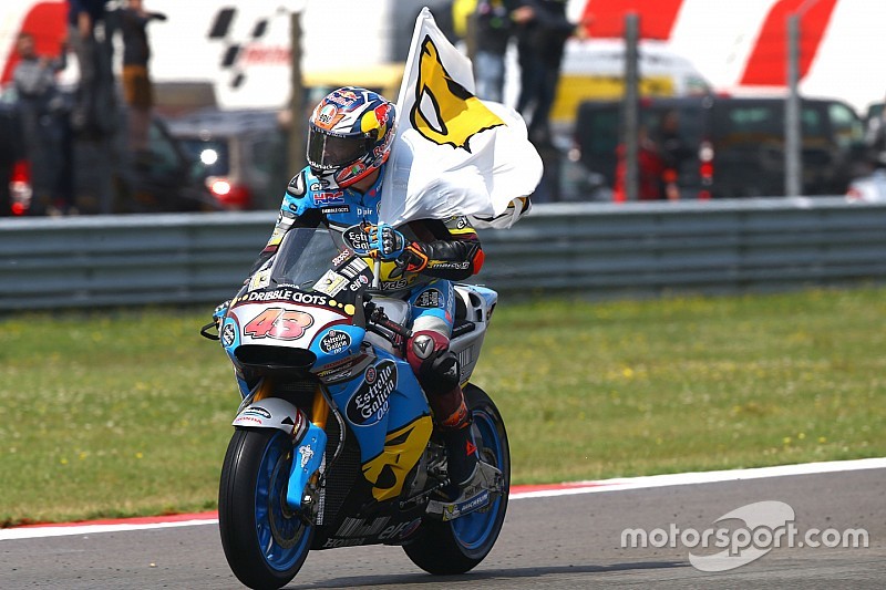 Il vincitore della gara Jack Miller, Marc VDS Racing Honda