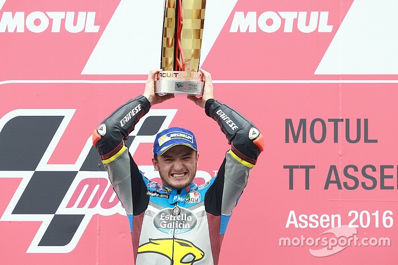 Podium : le vainqueur Jack Miller, Marc VDS Racing Honda