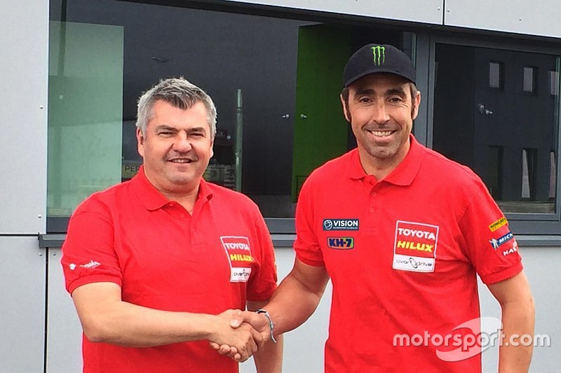 Toyota anuncia el fichaje de Nani Roma para el Dakar 2017