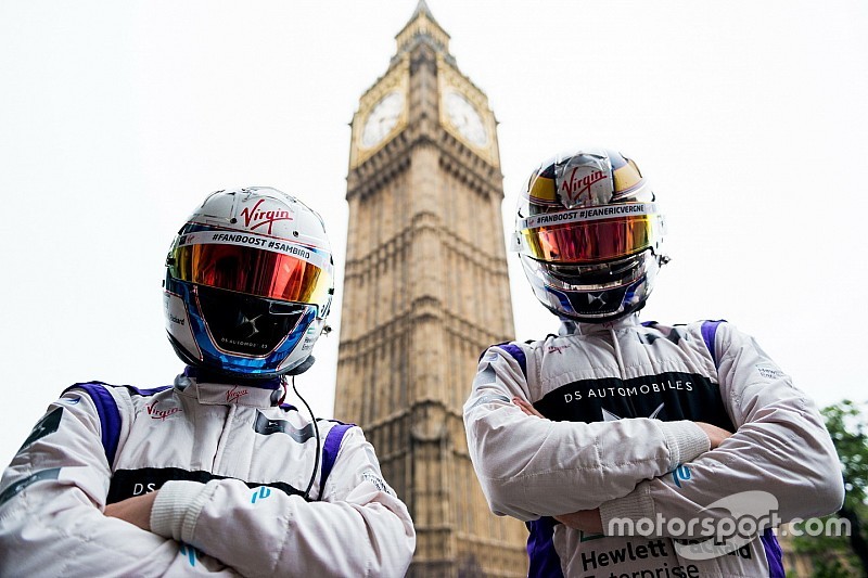 Galería: los pilotos de DS Virgin toman Londres