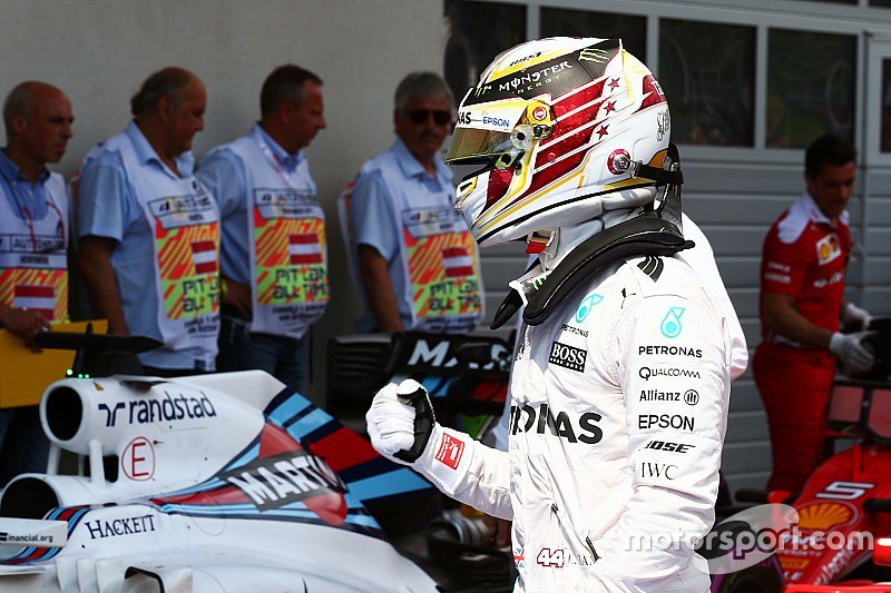 La grille de départ du Grand Prix d'Autriche