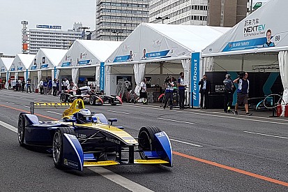 La grille de départ de la Course 1 de l'ePrix de Londres