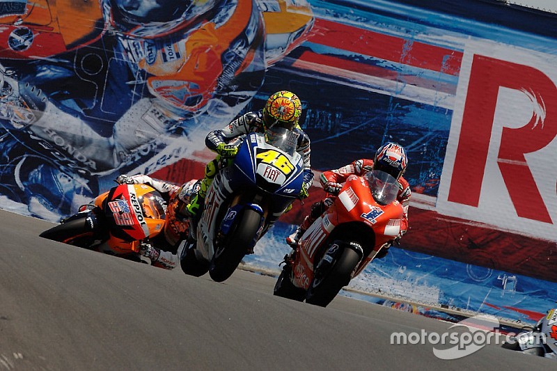Diaporama - Laguna Seca, 9 ans de bagarres en MotoGP