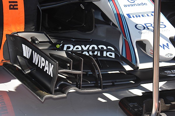 Williams reintroduz nova asa dianteira em Silverstone