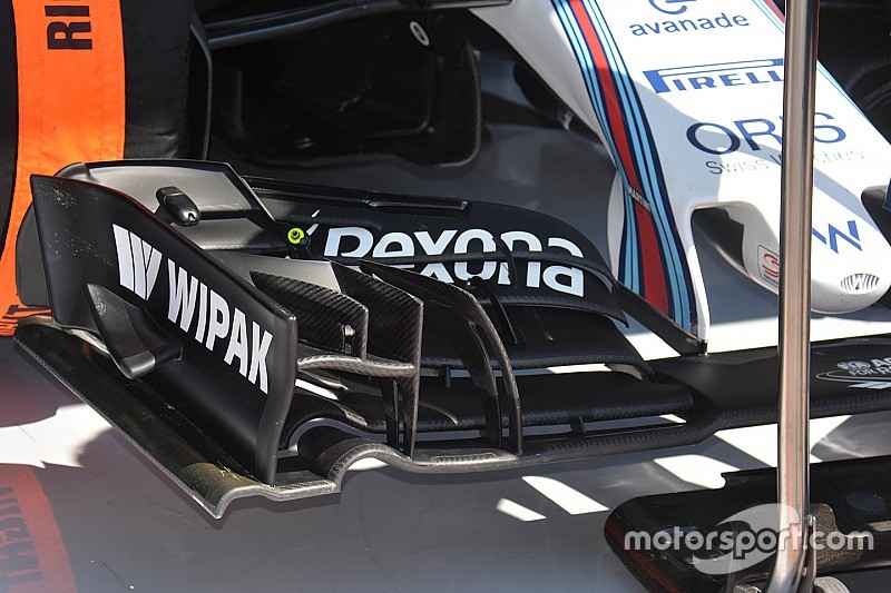 Williams n'a rien trouvé d'anormal sur son nouvel aileron