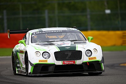 24h Spa: Bestzeit für Bentley beim Testtag zum Langstrecken-Klassiker