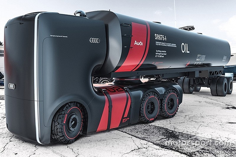 Designstudie von Audi: Sieht so der Lastwagen der Zukunft aus?
