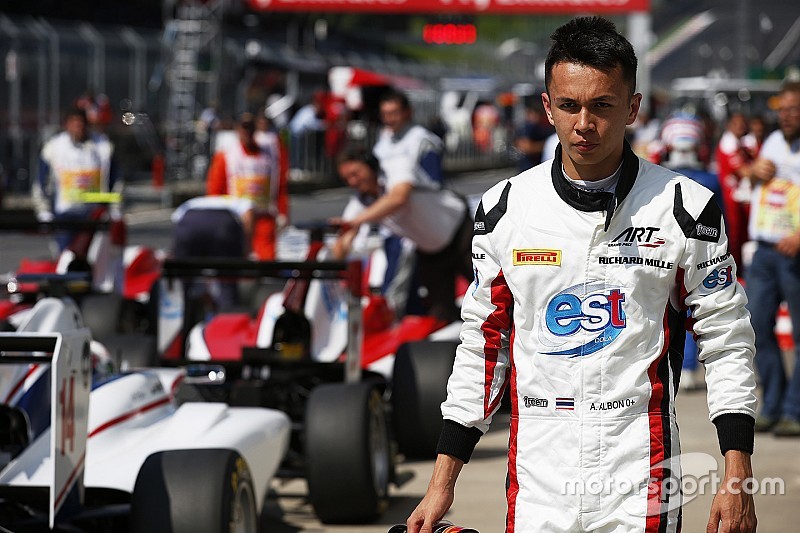 Tweede tijd voor Alexander Albon, ART Grand Prix