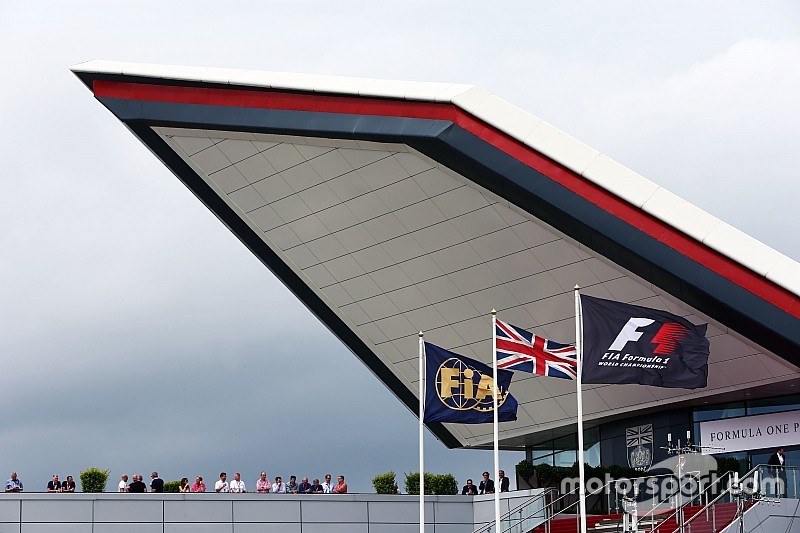 La parrilla de salida del GP de Gran Bretaña