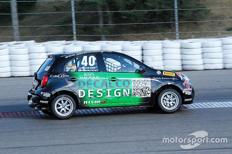Victoire de Kevin King en Coupe Micra au Canadian Tire Motorsport Park