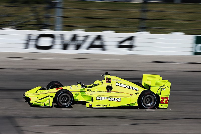La grille de départ de l'Iowa Corn 300
