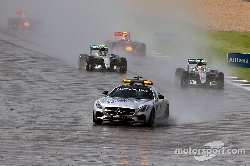 Start hinter dem Safety-Car: Hat die Formel 1 Angst vor Regen?