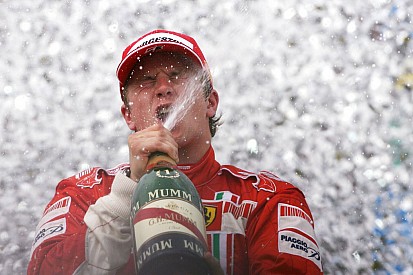 Raikkonen tem marca centenária na Ferrari; relembre momentos