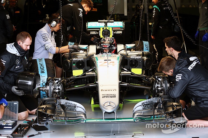 Esteban Ocon, Mercedes AMG F1 W07 Hybrid, Testfahrer