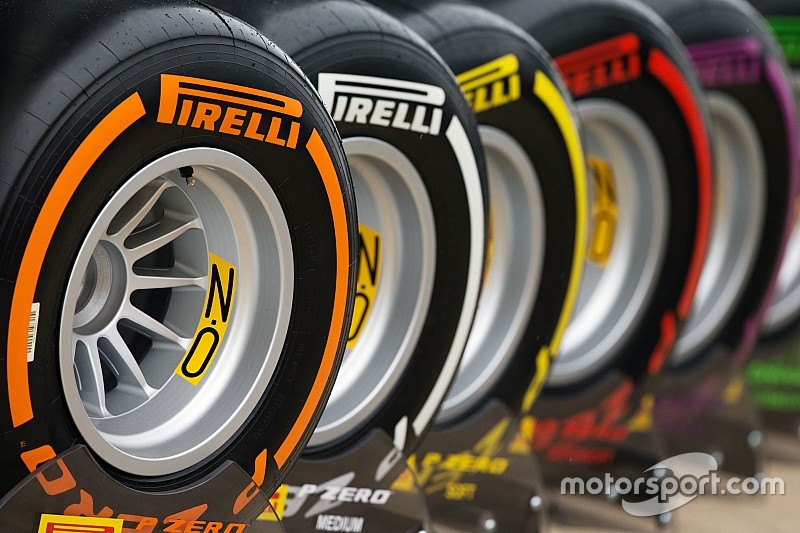 Pirelli show tyres