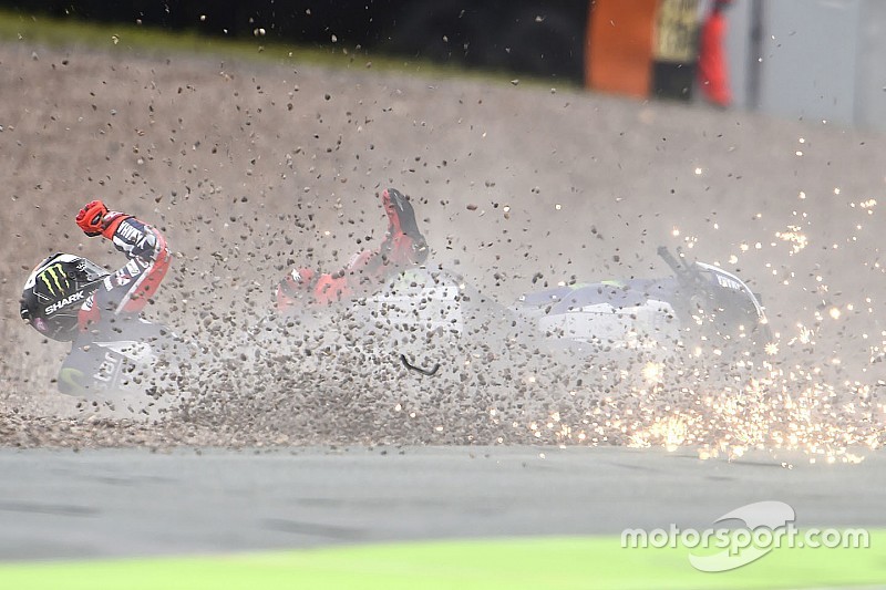 Lorenzo: “Al caerme pensé que me perdía la carrera”
