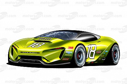 In beeld: Futuristisch NASCAR-ontwerp voor 2030