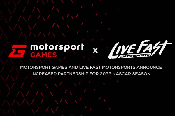 Motorsport Games und Live Fast bauen NASCAR-Partnerschaft für 2022 aus
