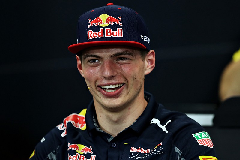 Max Verstappen in persconferentie Hongarije