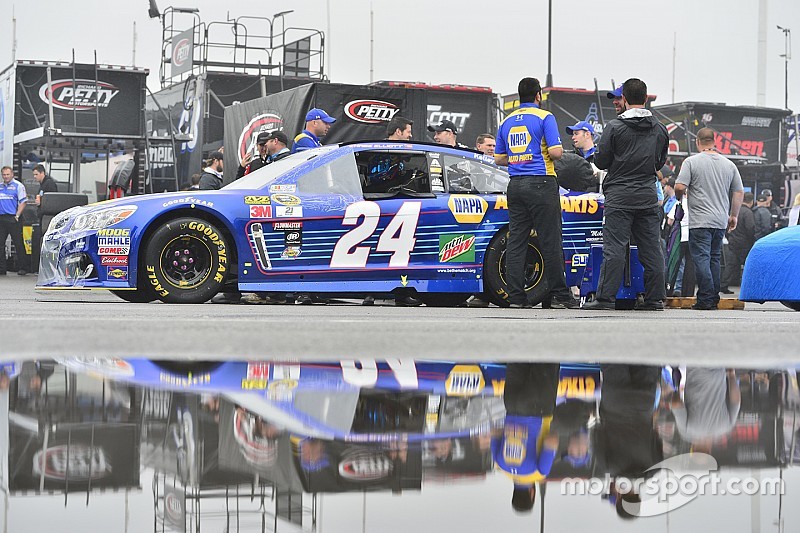 Chase Elliott, Hendrick Motorsports, Chevrolet, im Regen