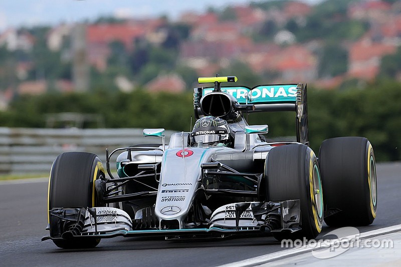 F1ハンガリーGP FP2:ロズベルグが圧倒的な速さ。ハミルトンはクラッシュ!