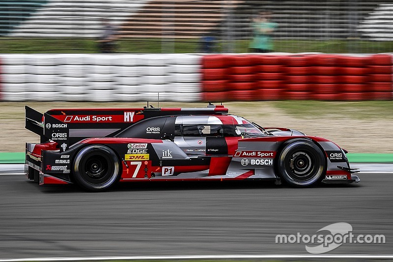 #7 Audi Sport Team Joest Audi R18: Marcel Fässler, Andre Lotterer