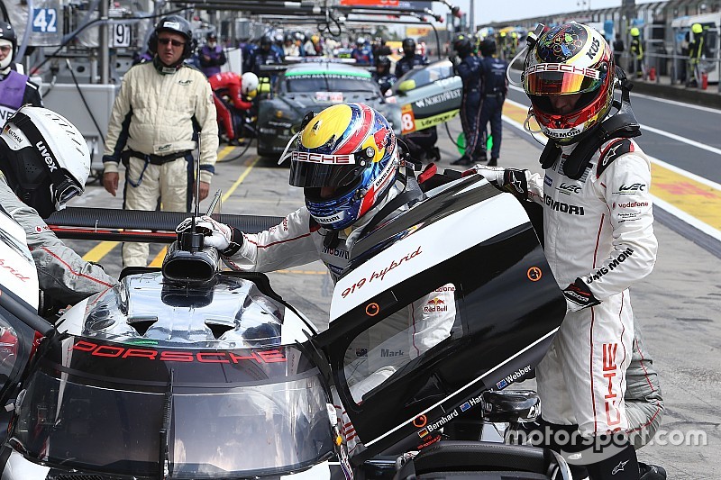 Timo Bernhard, Mark Webber, Porsche Team