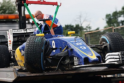 Formel 1 in Ungarn: Marcus Ericsson startet aus der Boxengasse