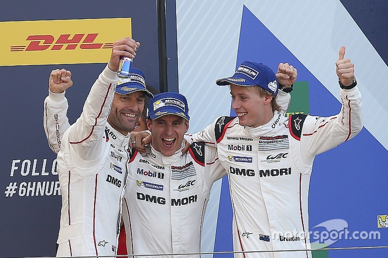 1. #1 Porsche Team, Porsche 919 Hybrid: Timo Bernhard, Mark Webber, Brendon Hartley