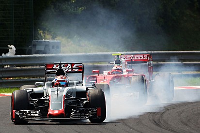 La course de Grosjean s'est "très mal" passée