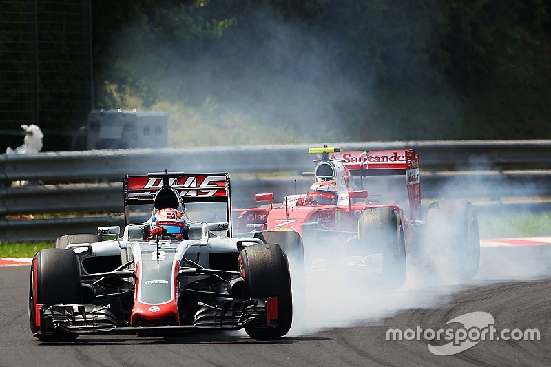 La course de Grosjean s'est "très mal" passée