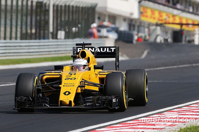 Magnussen - La Renault se comportait "définitivement mieux" en Hongrie