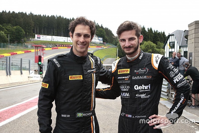 Bruno Senna and Alex Fontana, Garage 59 Racing