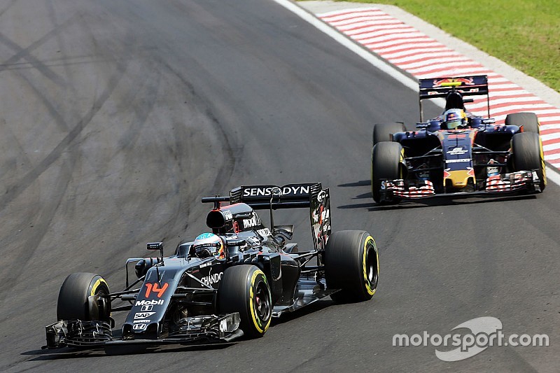 Evolução da McLaren preocupa Toro Rosso