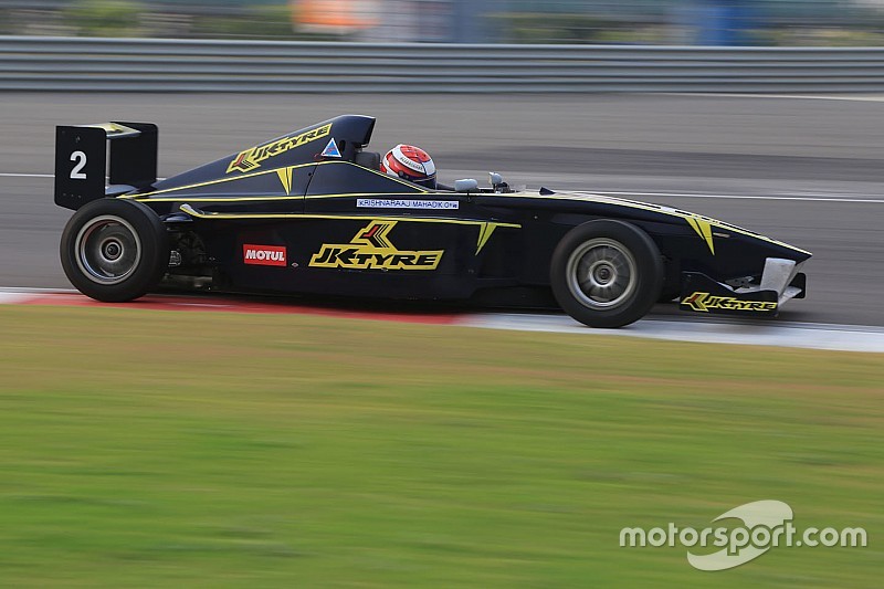 Coimbatore Euro JK: Mahadik wins Race 2 after Rabindra flips